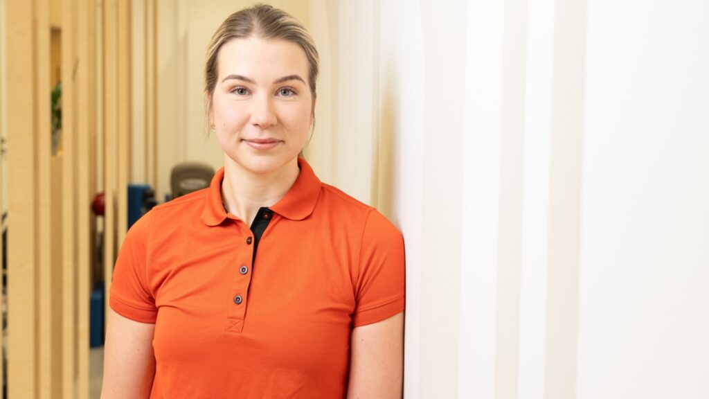 Fysioterapeutti Mikkelissä Pilvi Neuvonen